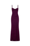 Blossom Belle Maxi Dress Plum