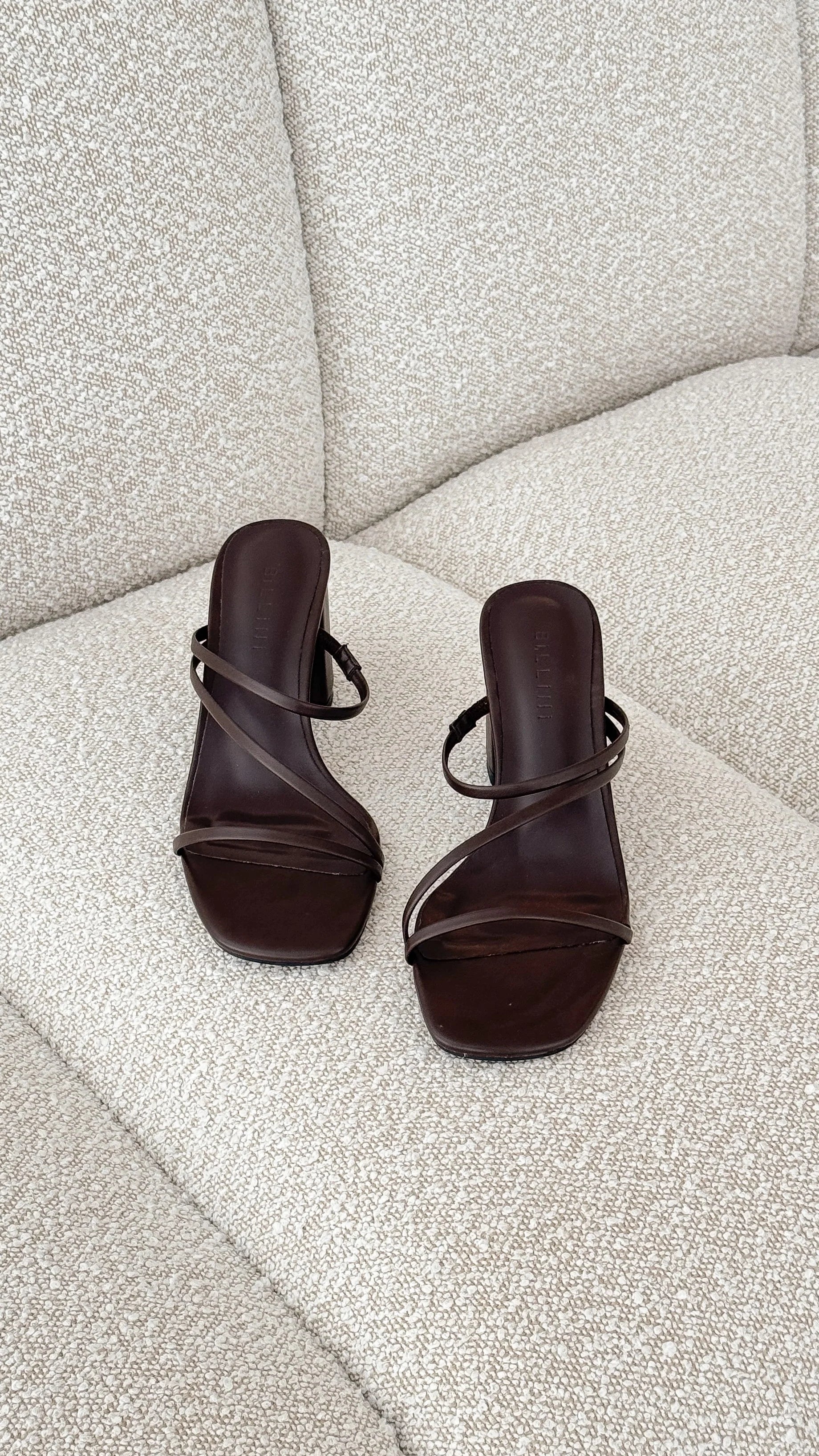 Yazmin Heel Chocolate