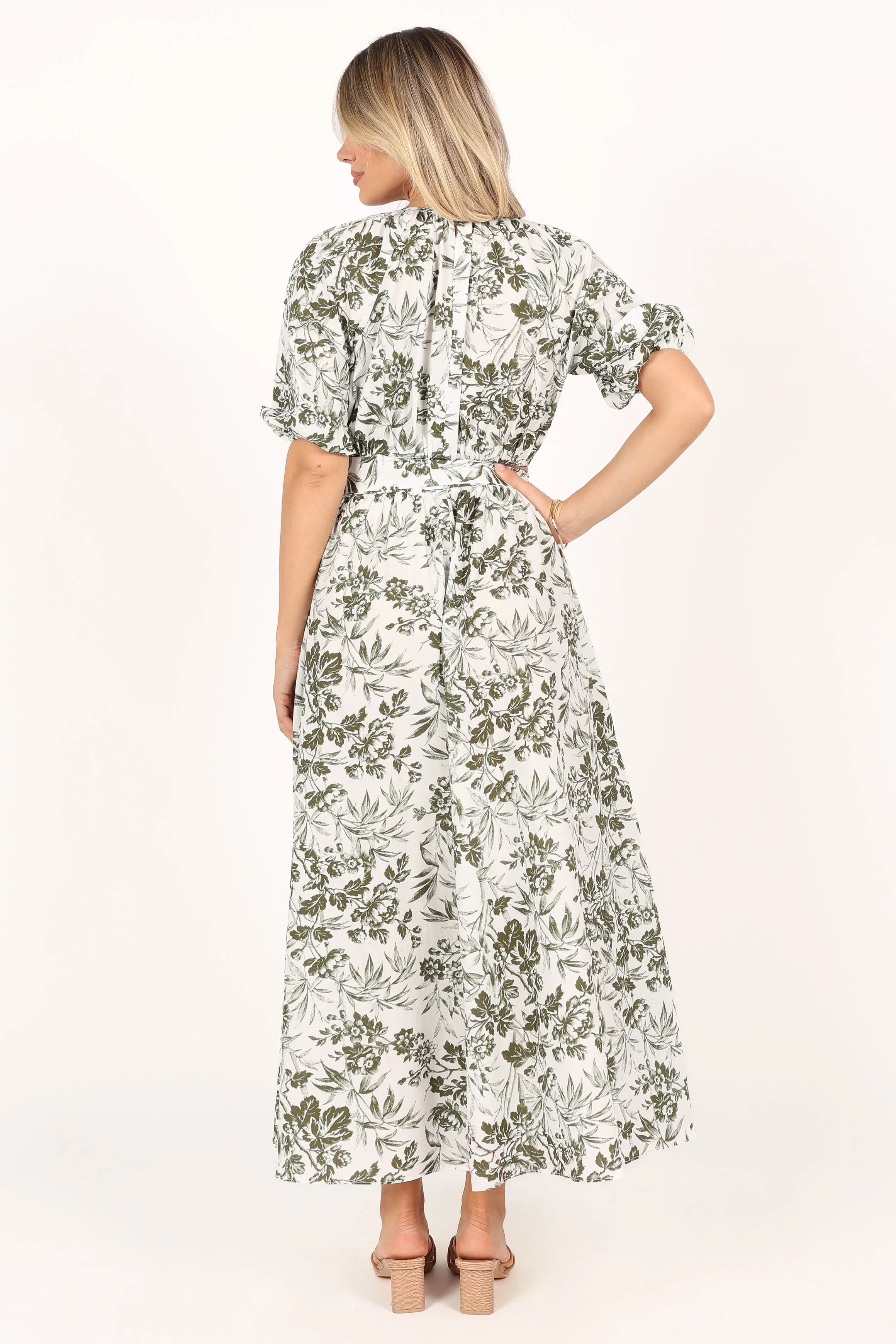 Delilah Set Green Floral