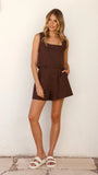 Tillie Shorts Chocolate