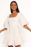 Meredith Mini Dress White