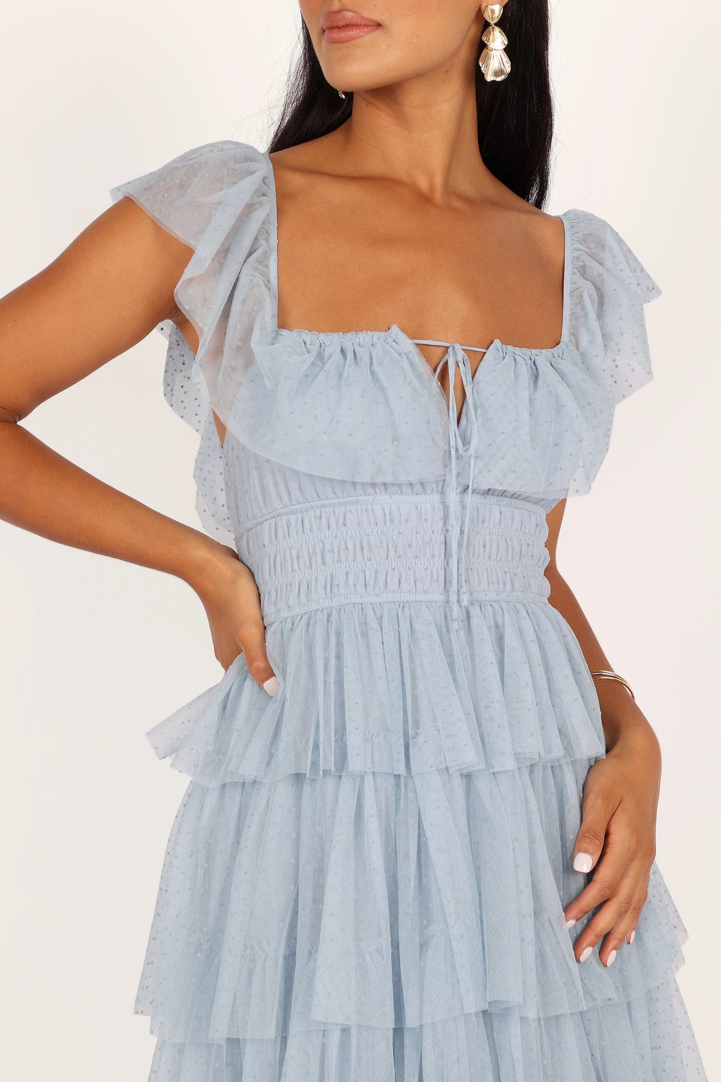 Belle Maxi Dress Blue