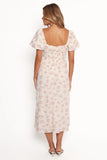 Eowyn Maxi Dress Ivory Pink