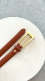 Stacey Belt Latte Gold