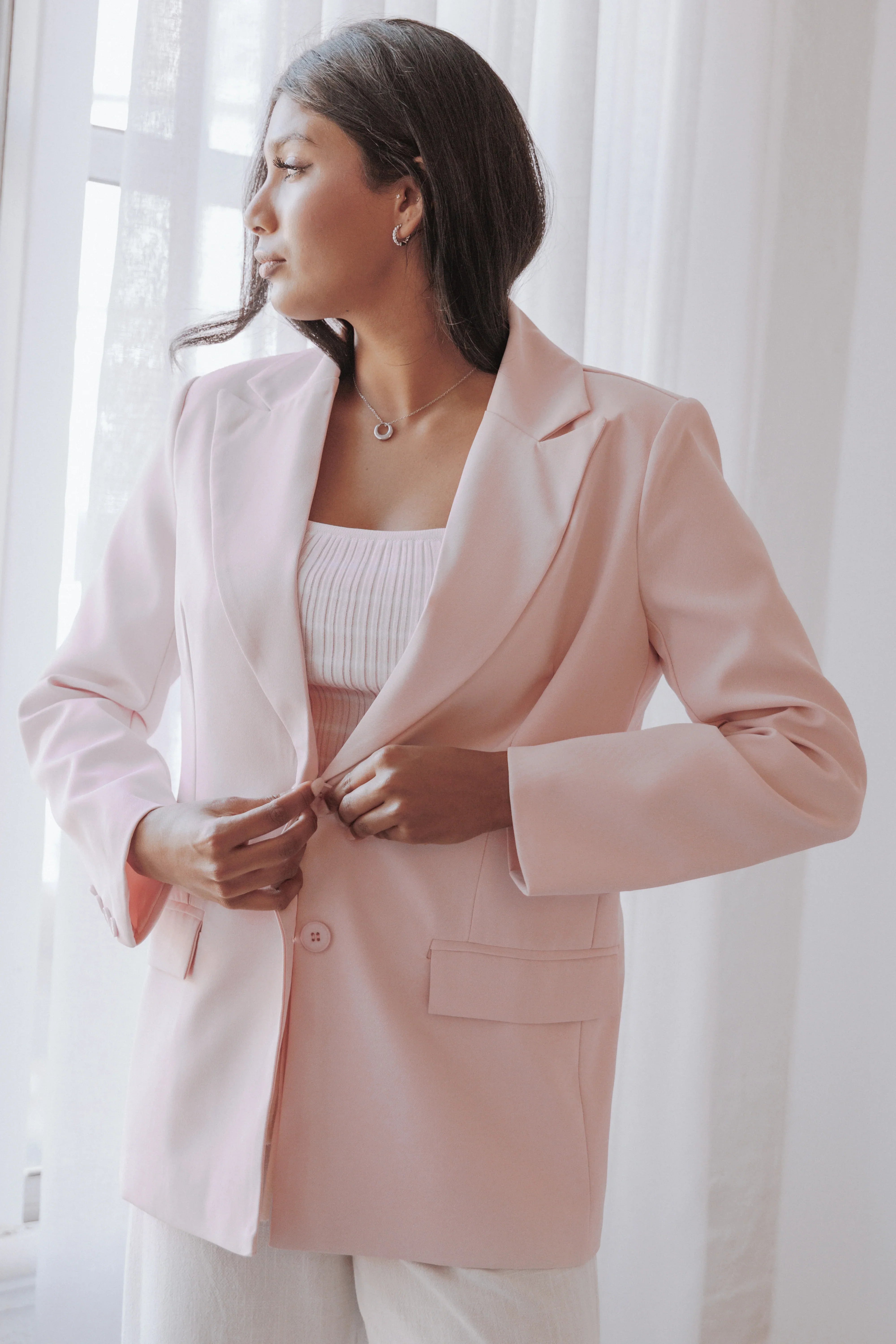 Henrietta Blazer Pink