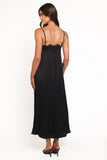 Halsey Midi Dress Black