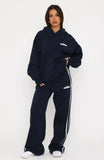 Studio 17 Spencer Wide Leg Sweatpants Navy