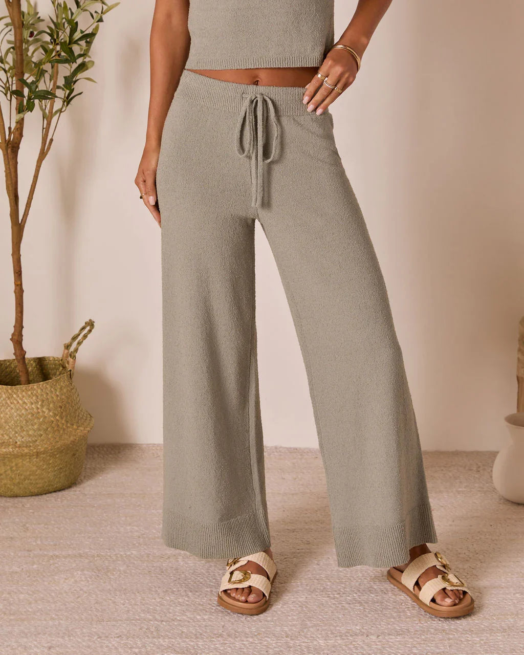 Drift Together High Rise Wide Leg Pants
