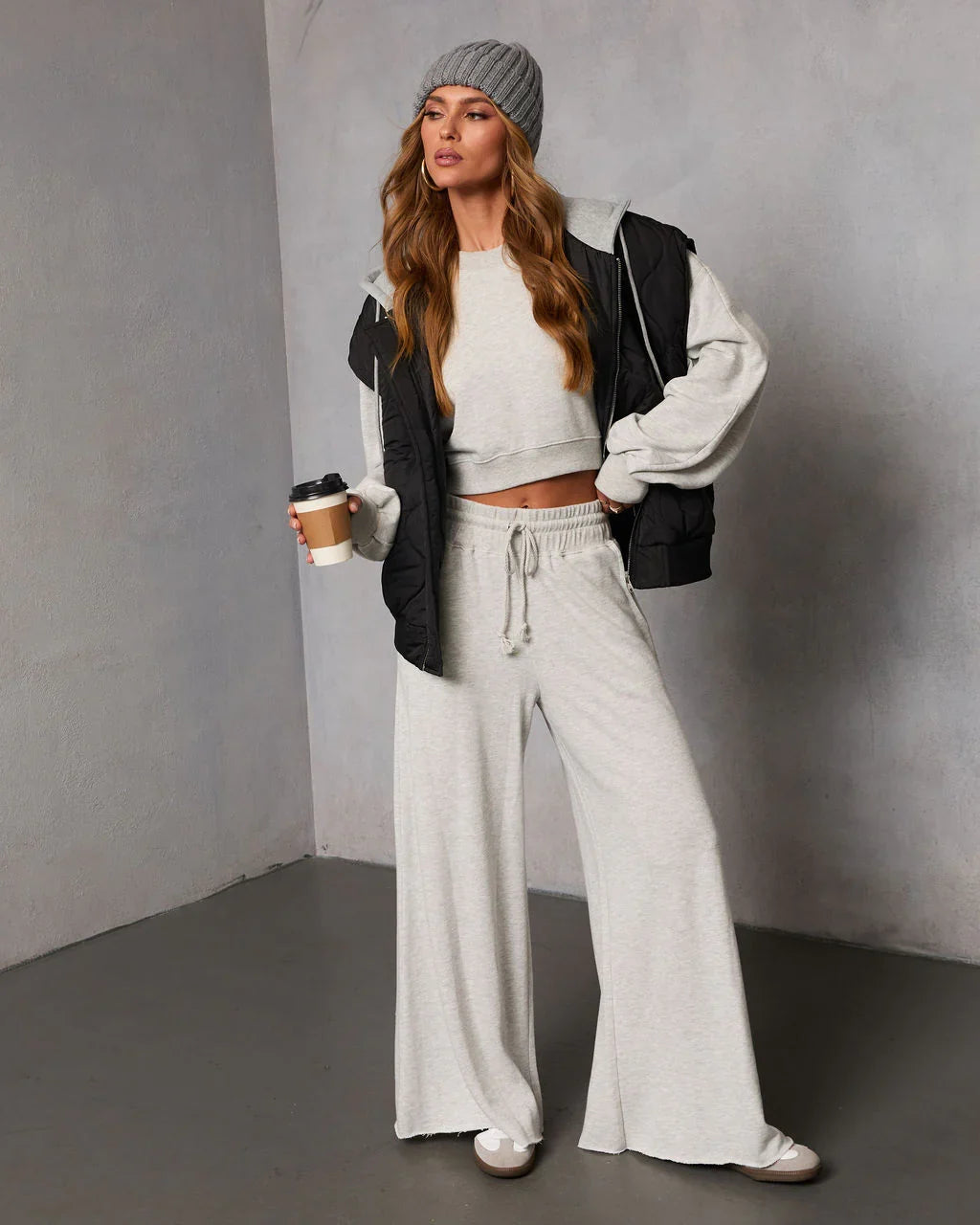 Off Hours Fleece Baggy Sweatshirt