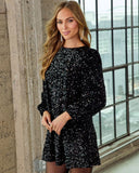 Yaes Sequin Embellished Mini Dress
