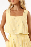 Tiana Short Set Yellow