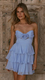 Tenaia Mini Dress Blue