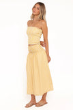 Salome Maxi Skirt Mango Stripe