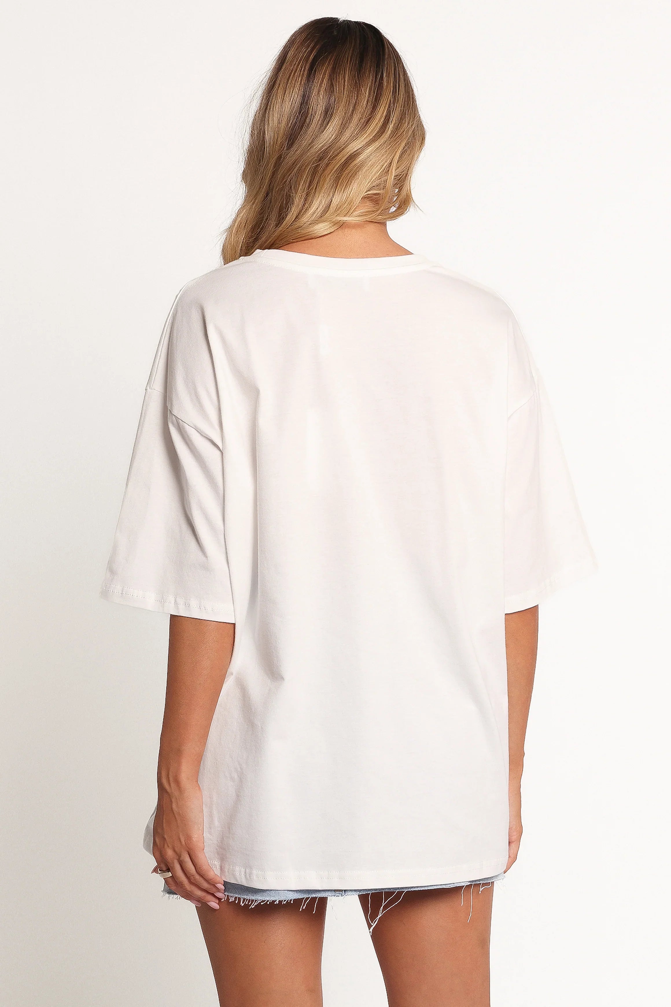 Sammie Graphic Tee White