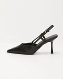 Isabel Pointed Toe Slingback Heels
