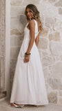 Sanya Maxi Dress White