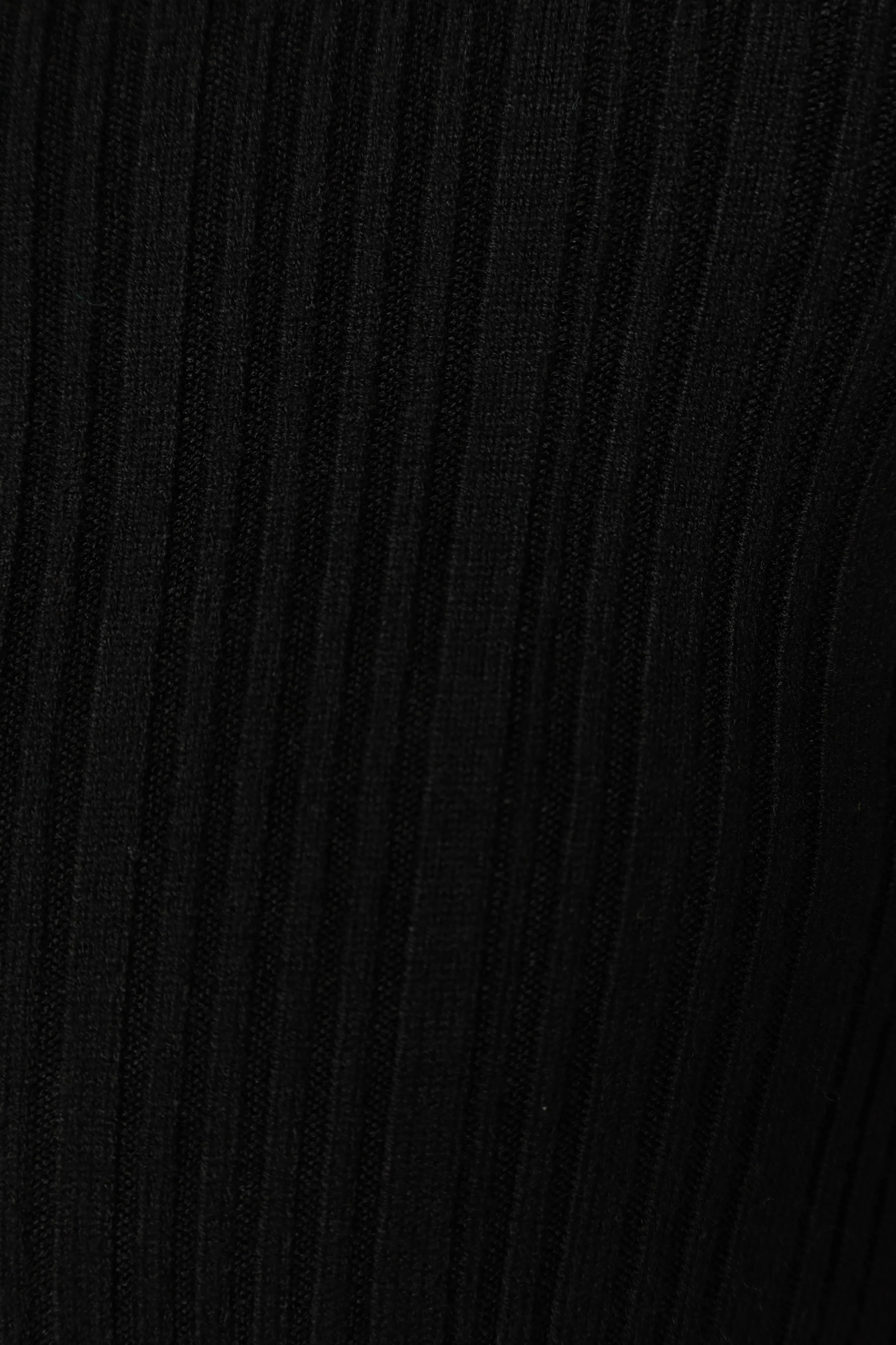 Ace Long Sleeve Knit Bodysuit Black