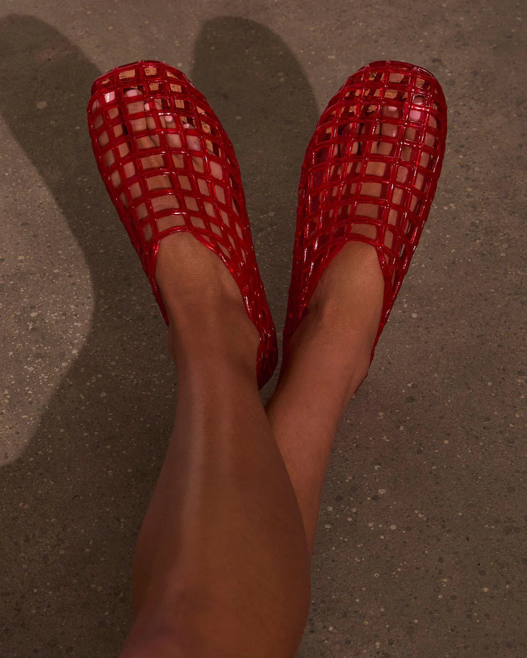 Marlie Basket Jelly Flats