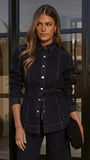 Nyra Wide Leg Jeans Indigo