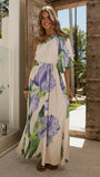 Carleigh Maxi Dress Sweet Iris