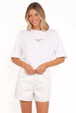 Runa Self Love Graphic Tee White