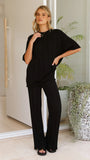 Bayu Knit Pants Black