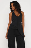 Mystic Mist Halter Top Black