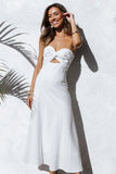 Rosetta Dress White