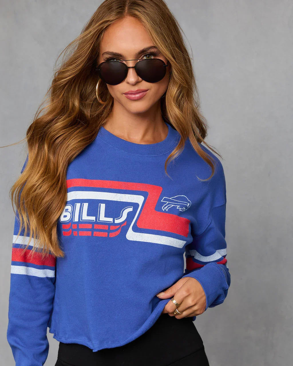 Buffalo Bills Huddle Long Sleeve Graphic Tee